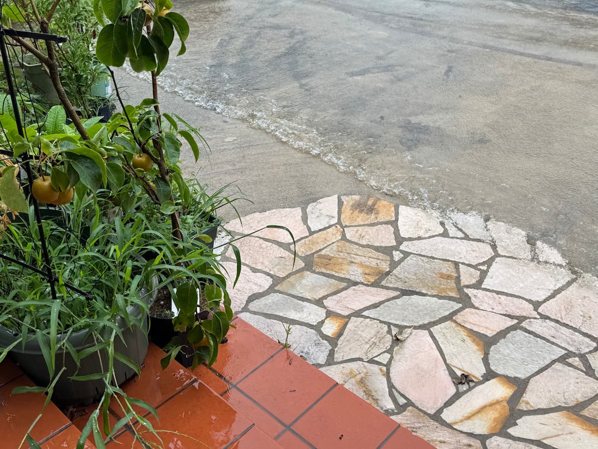 線状降水帯　金沢市